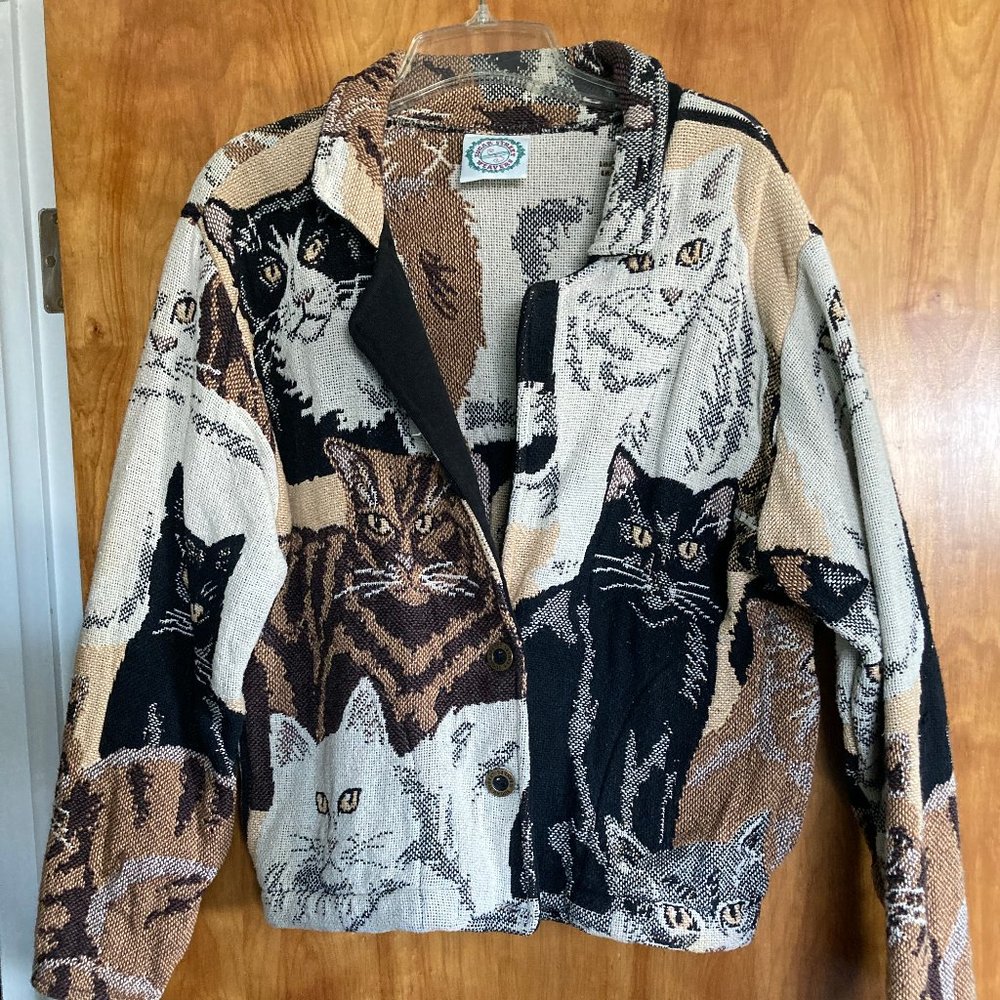 Cat Tapestry Jacket